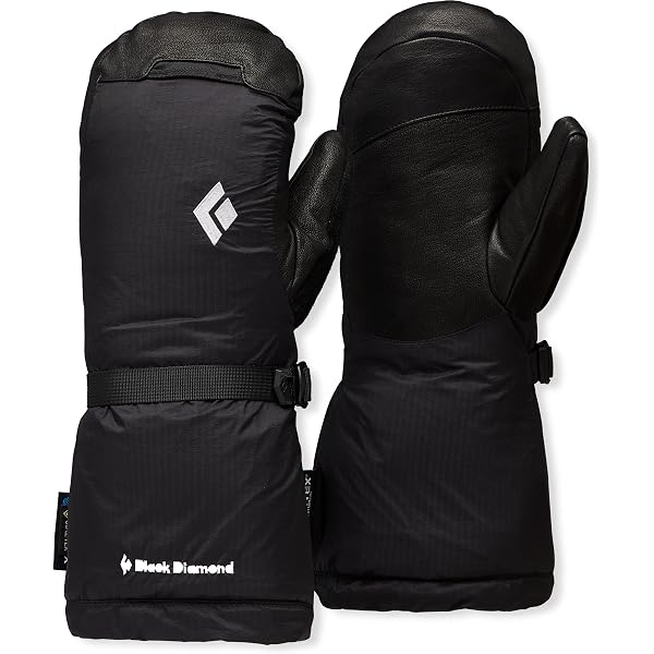 Amazon.com : Burton Mens Gondy Gore-Tex Leather Mitten, True Black
